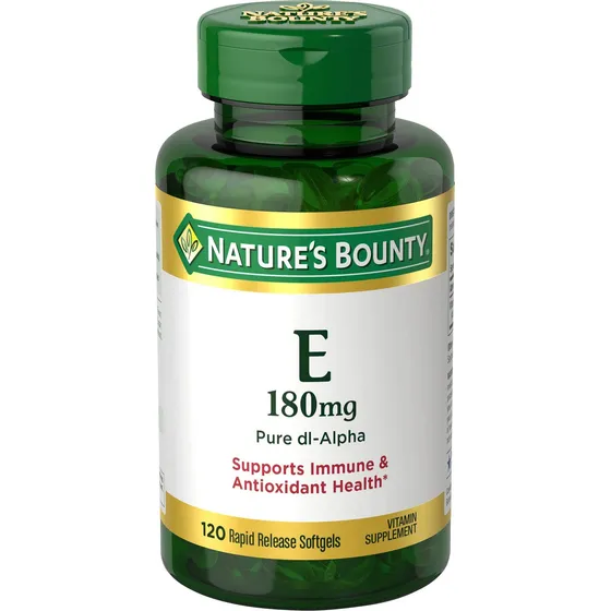 Cápsulas Blandas De Suplementos Y Píldoras De Vitamina E Nat
