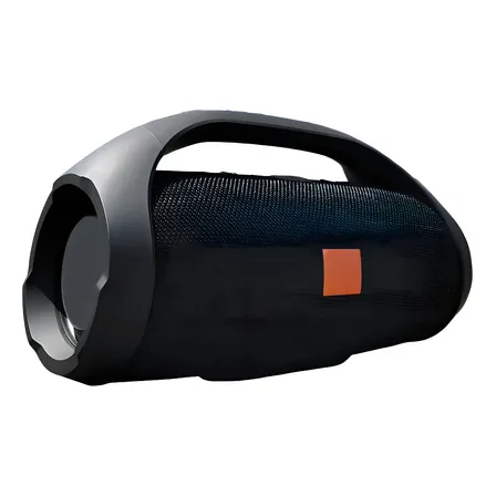 Boombox Gigante 35cm - 70w Caixa De Som Preta Cor Preto