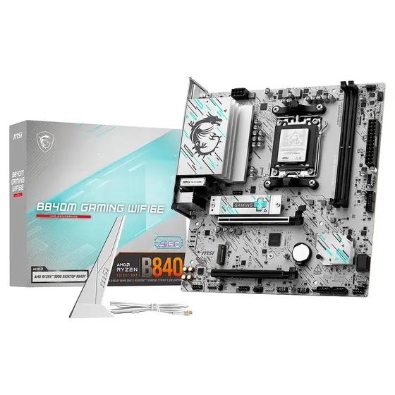 Placa Madre Msi B840m Gaming Wifi6e Am5 2x Ddr5 Micro Atx