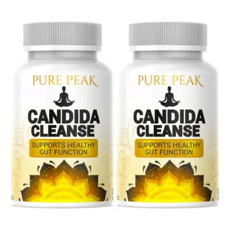 2 Frascos De Candida Cleanse 60 Caps. Original.