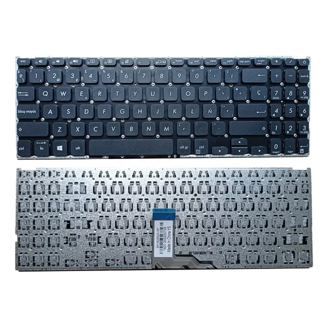 Teclado Asus Vivobook X512 X512d X512da X512f X512fa X512u Negro Español Latinoamérica