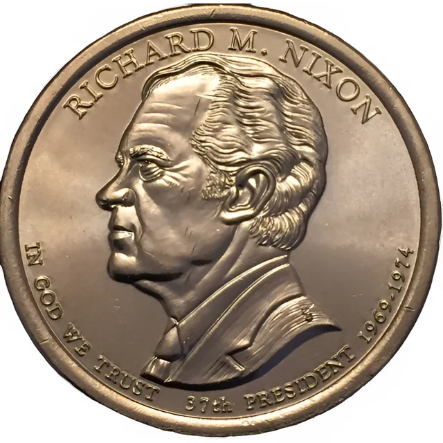 Dolar Presidencial 37 Richard M. Nixon Bu Unc