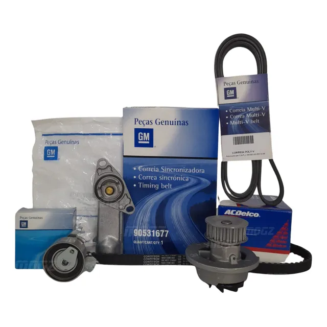 Kit Distribución Chevrolet Agile 1.4 8v Original Gm Bomba/t