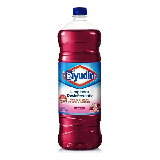 Limpiador Desinfectante Ayudin Frag Floral Elimina Virus Bac