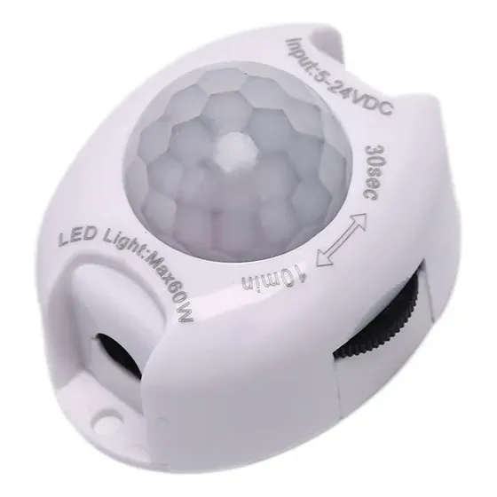 Sensor De Movimiento Mini Infrarrojo, Sobreponer Automático