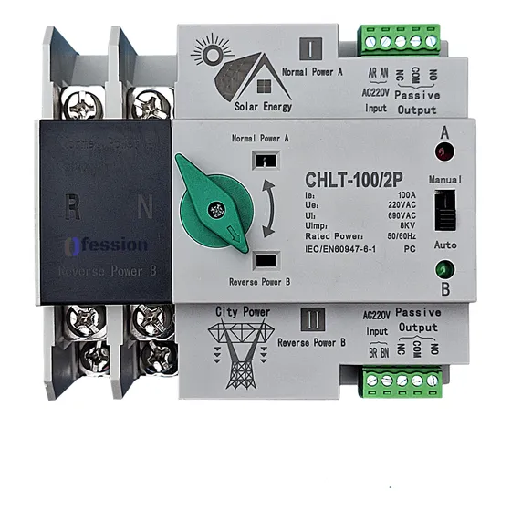 Interruptor Automatica Panel Solar Inversor
