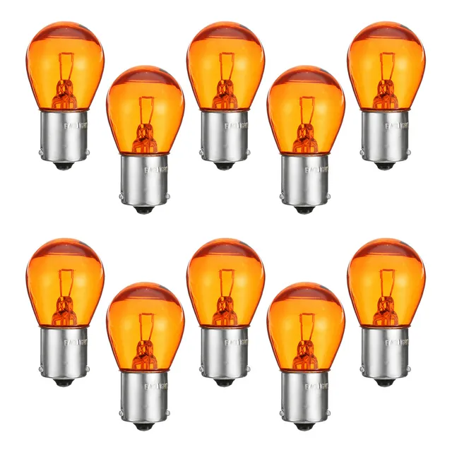 Lampada Halogena 1 Polo Amarela 1141 Py21w 24v Pisca C/ 10pc