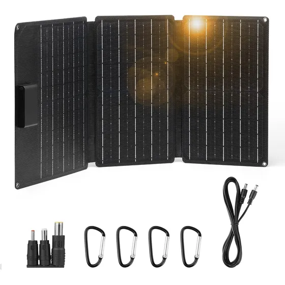 Panel Solar 30w Portátil Plegable Con Cargador Usb