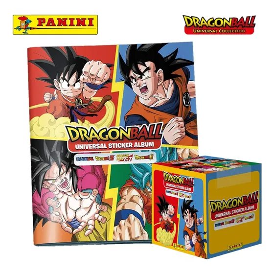 Panini Dragon Ball Album Tapa Blanda Y Caja Barajitas