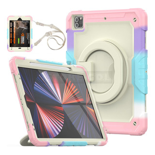 Correa + Funda Protector Uso Rudo Para iPad Pro 12.9 Nuevo Correa + Funda Protector Uso Rudo Para iPad Pro 12.9 Nuevo