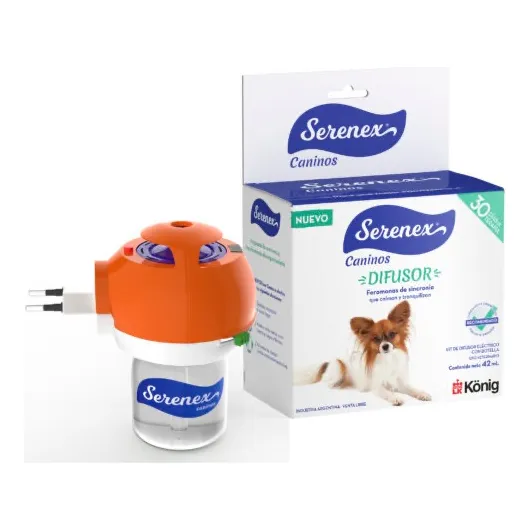 Serenex Difusor Aromático Para Perros 42 Ml