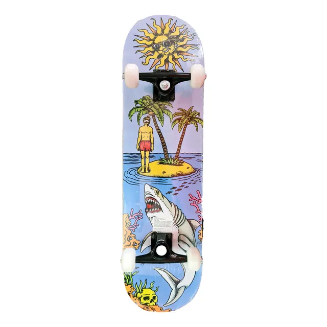 Patineta Skate Completo Premium Maple Profesional Abec-5 8 