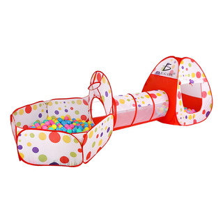 Juego Portátil Casa Con Túnel Y Alberca De Pelotas Juego Portátil Casa Con Túnel Y Alberca De Pelotas