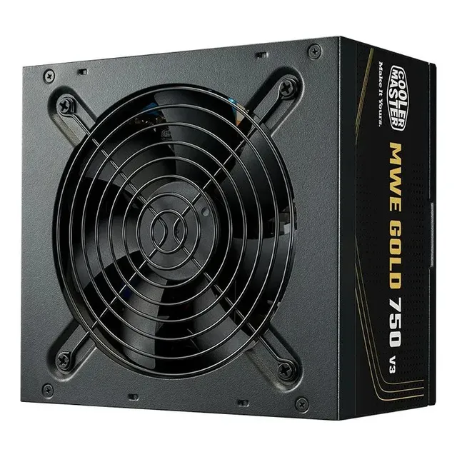Fonte Cooler Master Mwe 750 V3 750w Atx 3.1 Preto