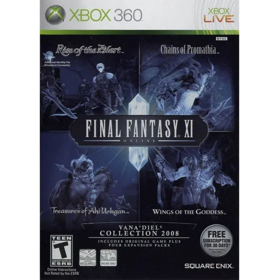 Jogo Xbox 360 Final Fantasy Xi Vanadiel Collection 2008