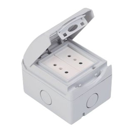 Caja Estanco Ip54 2 Tomas Modular 3 En Línea Caja Estanco Ip54 2 Tomas Modular 3 En Línea