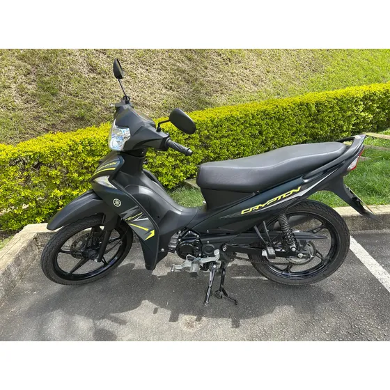 Yamaha Crypton, 3000km Placa En H, Sistema De Gps Instalado