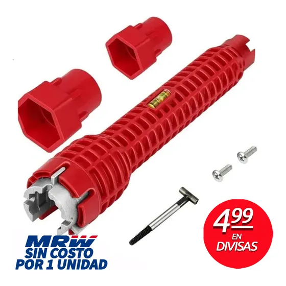 Multiherramienta De Plomeria Para Canillas, Ajuste De Tuerca