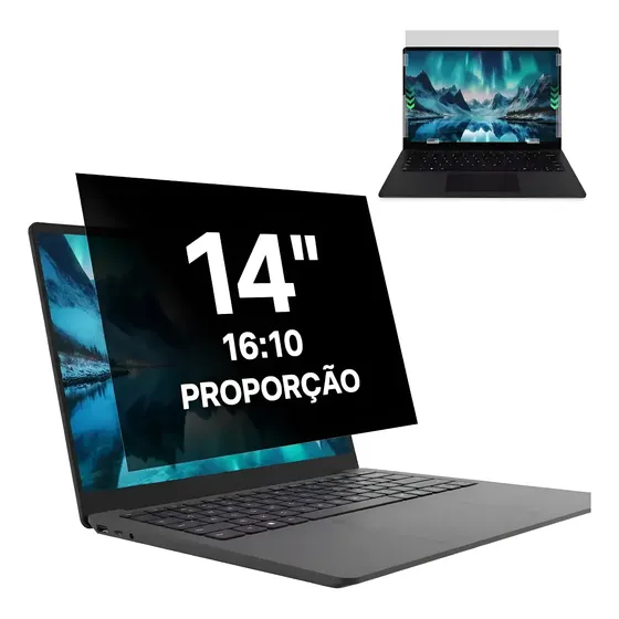 Filtro Película De Privacidade Para Notebook 14 Pol 16:10