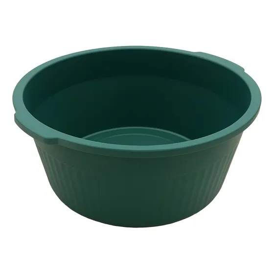 Palangana Laton Recipiente Manija 80lts Contenedor Plástico Color Azul