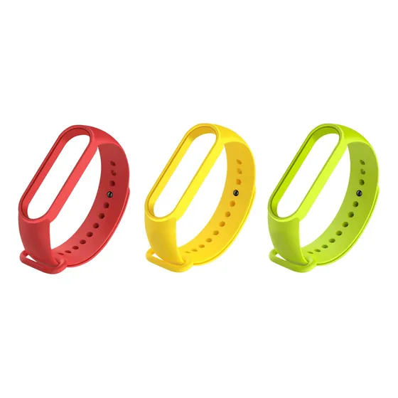 Pack De 3 Correas Compatibles Con Xiaomi Mi Band 5 / 6 / 7