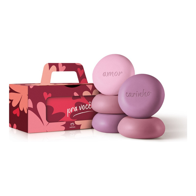 Natura Tododia Sabonetes Sortidos Amor E Carinho 5un 90g