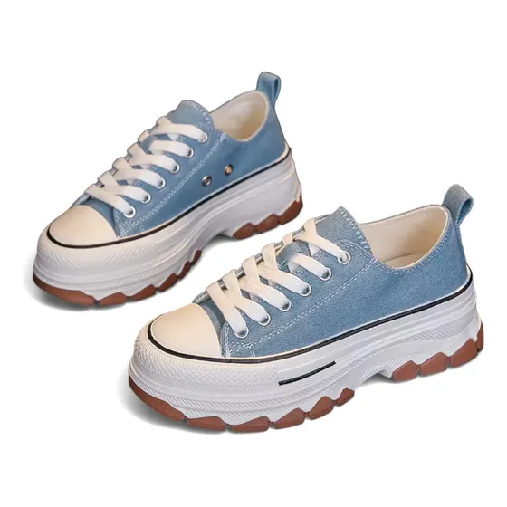 Tenis De Plataforma Run Star Importados Rxr Azul