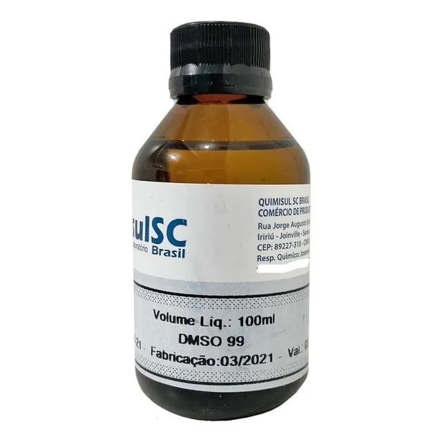 Dmso - Dimetilsulfóxido 99% - 100ml