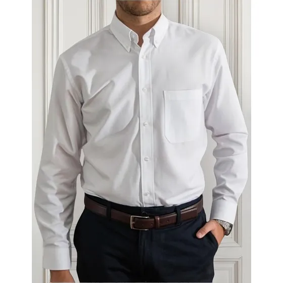 Camisa Oxford Dotación Empresarial Elegante Oferta 