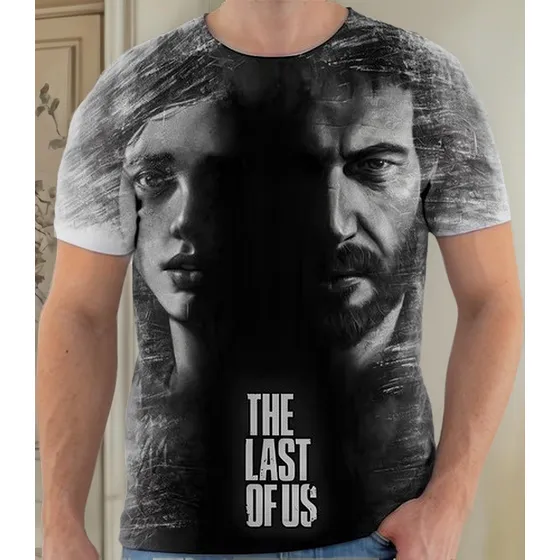Camiseta Camisa Personalizada The Last Of Us 6 Jogo Game Ps3