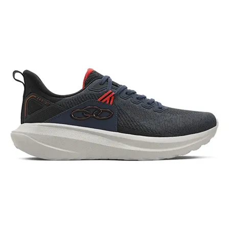 Tênis De Caminhada Masculino Zex 2 Olympikus Petroleo/preto Liso 44 Br