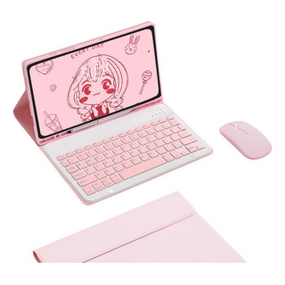 Capa + Teclado + Mouse Para Galaxy Tab A7 10.4 Sm-t500/t505 Capa + Teclado + Mouse Para Galaxy Tab A7 10.4 Sm-t500/t505
