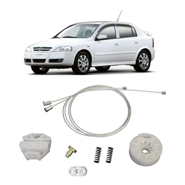 Kit  Reparo Do Vidro Eletrico Astra 4p Traseiro Le/ld
