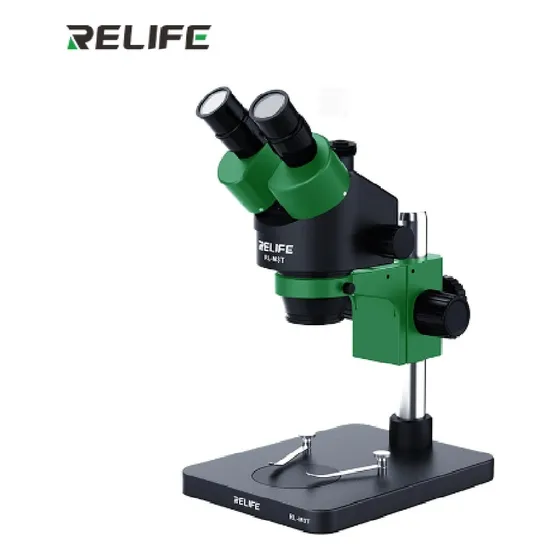 Relife Rl-m3t -b1 Trinocular Microscope 0.7-50x
