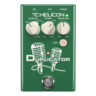 Pedal De Efecto Tc Helicon Duplicator Verde Pedal De Efecto Tc Helicon Duplicator Verde