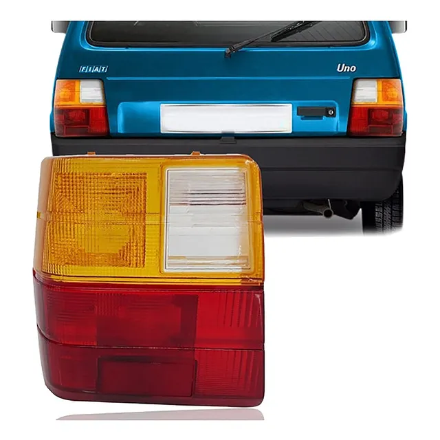 Acrílico De Farol Trasero Fiat Uno 1986 / 2003 Izquierdo