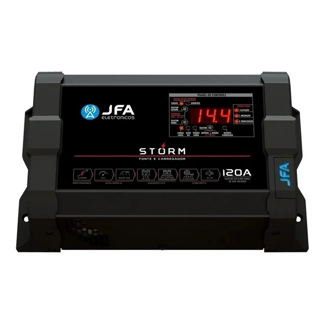 Fonte Automotiva Jfa 120 Amperes Sistema Csi