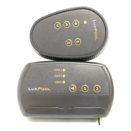 Central Rgb 90w 2 Saídas Auxiliares Luxpool 12v