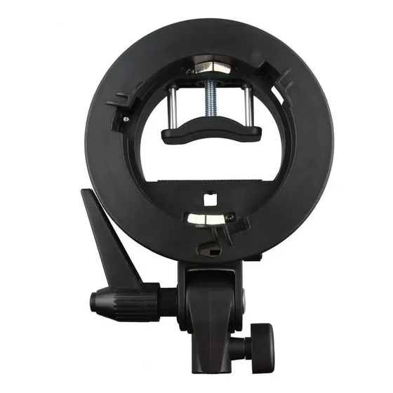 Soporte Tipo S Montura Bowens Para Flash Speedlite. Tienda