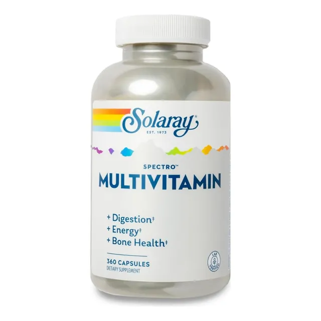 Espectro Multivitamínico Solaray 360 Cápsulas