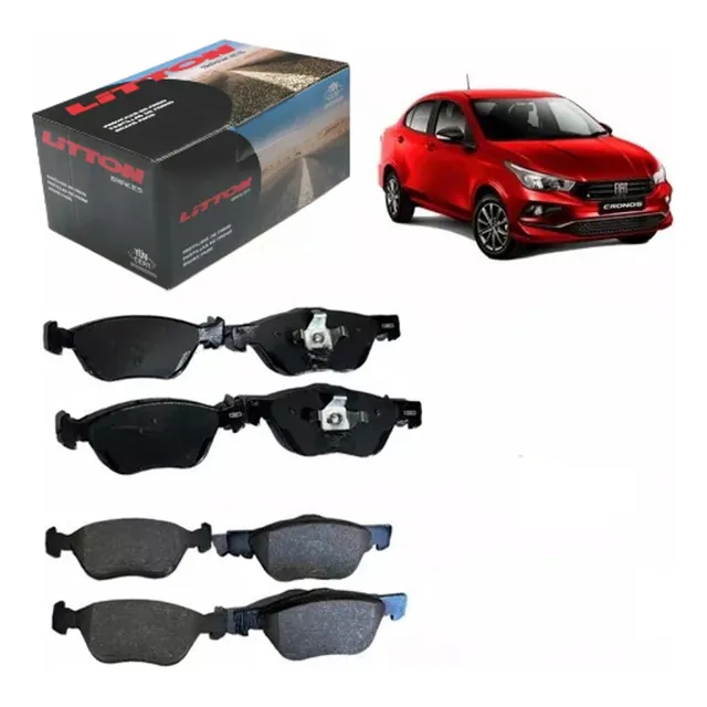 Pastillas De Freno Litton Para Fiat Cronos Argo 1.8 Etorque