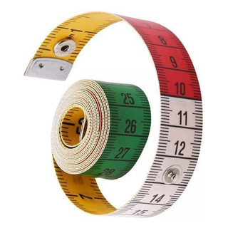 Gpp 5 Fita Métrica De Tecido Com Régua De Medição De Escala Gpp 5 Fita Métrica De Tecido Com Régua De Medição De Escala