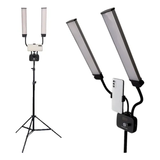 Ring Light Led Hd-45x Braços Duplos+tripe 2m L