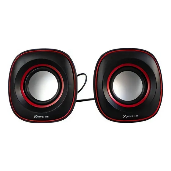 Parlante Para Pc Xtrike Me Es-213 Sonido De Claridad Soto Color Negro
