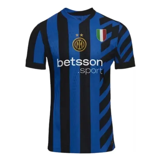 Camisa Inter De Milão 24/25 Oficial Personalizada - Envio Já