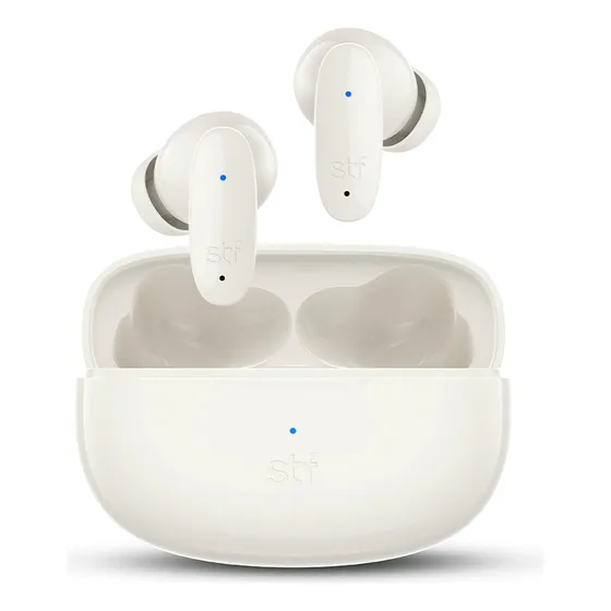 Audífonos True Wireless Stf Icon Alta Definición Anc Color Blanco