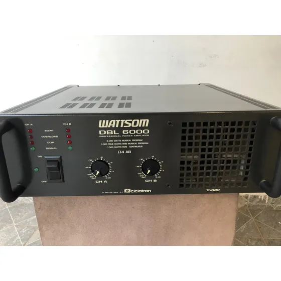 Potência Cíclotron Dbl 6000 Cinza 1.5 Kw
