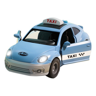 Coche De Juguete De Taxi De Estilo Clásico Para Niños De 0 A Coche De Juguete De Taxi De Estilo Clásico Para Niños De 0 A