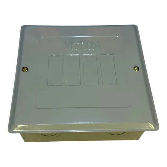 Tablero De Embutir 4 Lineas Thql Exxel