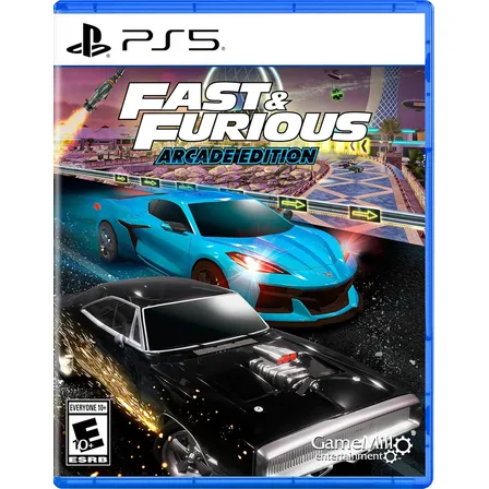 Soporte físico para PS5 de Fast & Furious Arcade Edition